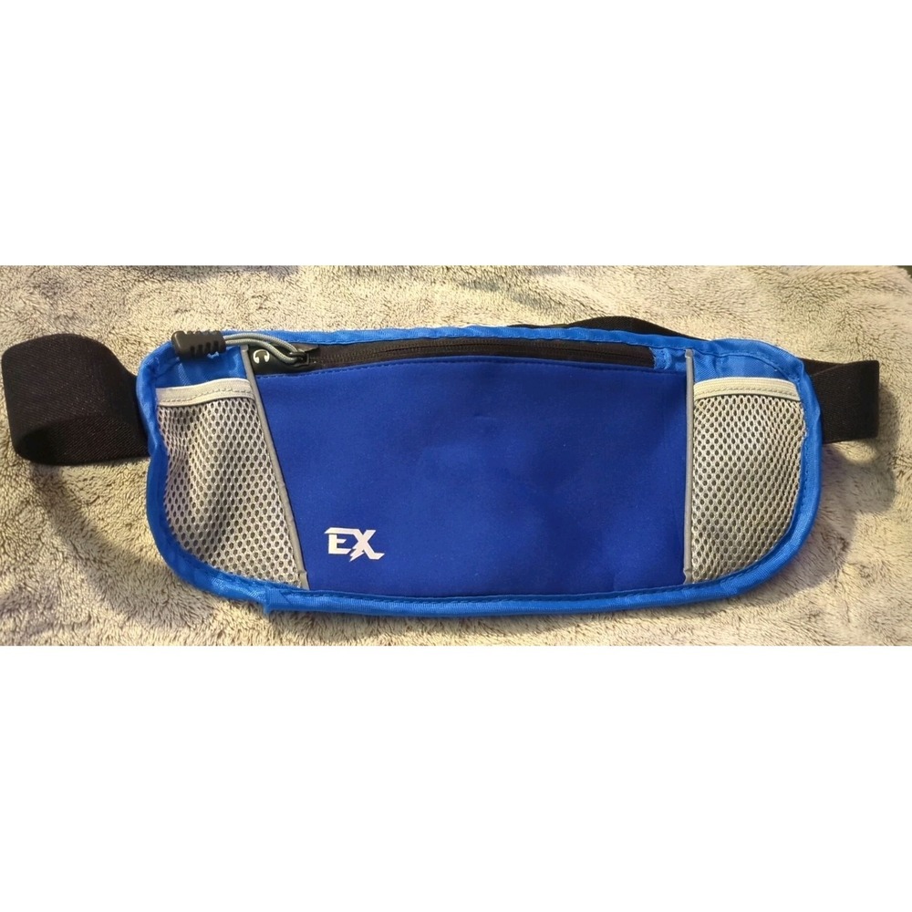 Extreme Gear Running Belt Fanny Pack Blue